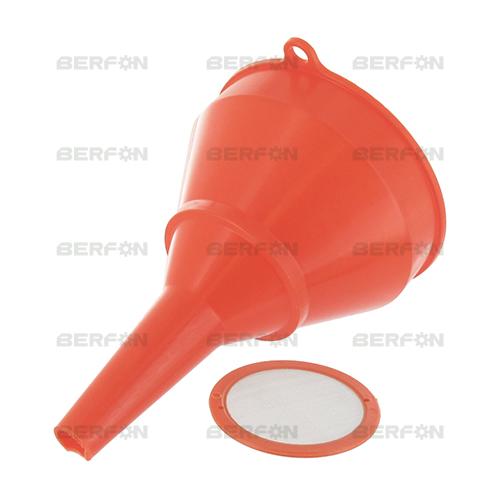 FUNIL PLASTICO 100mm (C/ FILTRO)